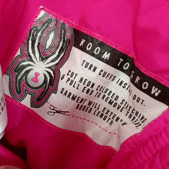 Spyder Girls Friends Forever Sparkle Primaloft Insulated Snow Bibs /Overalls - Picture 12 of 14